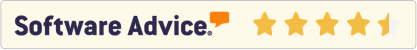 Software Advice rating