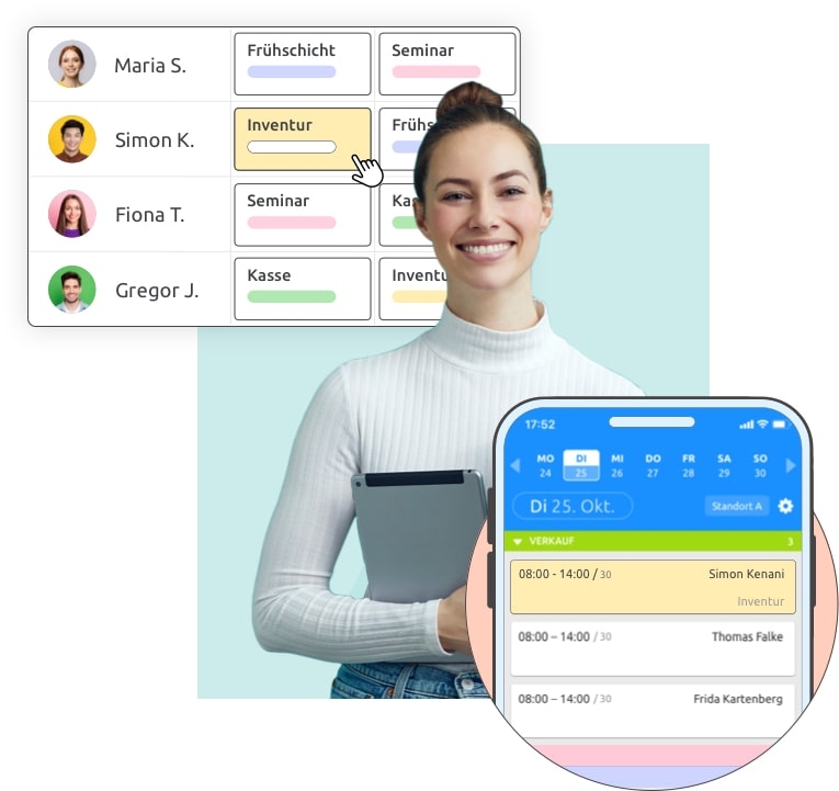 Schichtplaner Aplano online